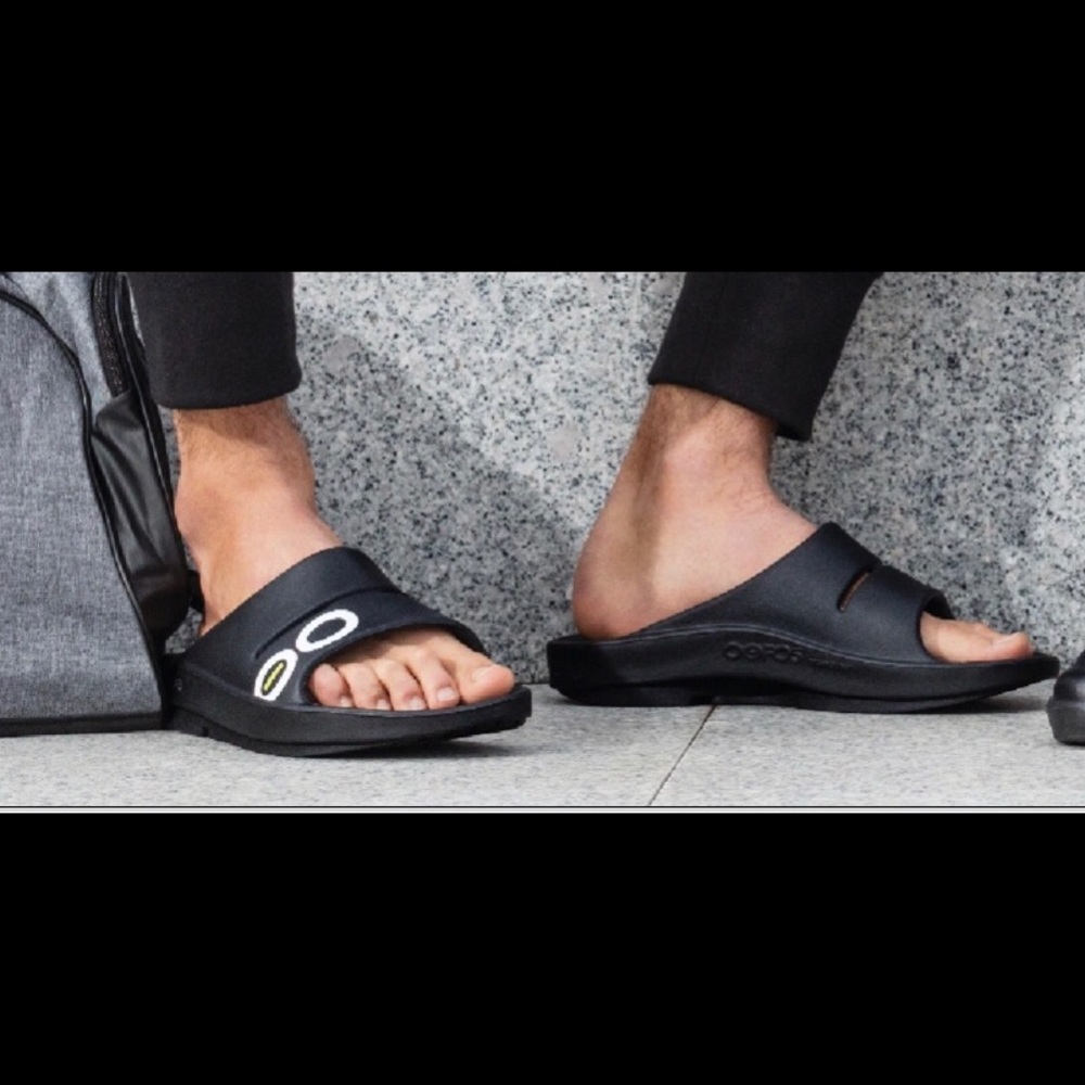 New oofos OOAhh Recovery slides